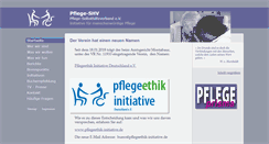 Desktop Screenshot of pflege-shv.de